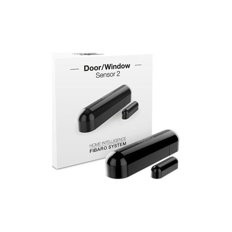 Fibaro door window sensor 2 - Detecteur d'ouverture Homekit - Noir Fibaro door window sensor 2 - Detecteur d'ouverture Homekit - Noir