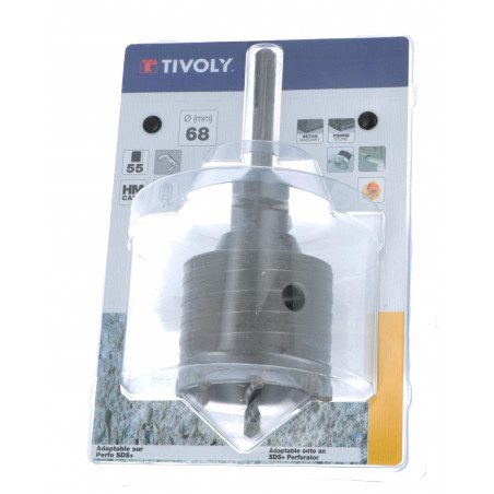 Foret Bois Spirale Unique L200mm -SDS+ : 14 / L: 200 / TIVOLY | Leroy Merlin