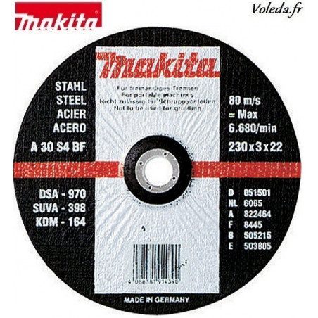 Corona Bimetallica Makita D-35461 - 48mm Per Acciaio E Legno - Foto 5