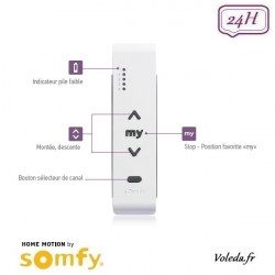 Telecommande Somfy Situo 5 io - Pure