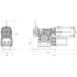 Moteur Gaposa LP Rapido 120 Nm - LP12045/TMM - Portes industrielles
