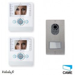 Visiophone pour 2 logements Came Bianca