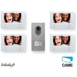 Visiophone pour 4 logements Came Luxo