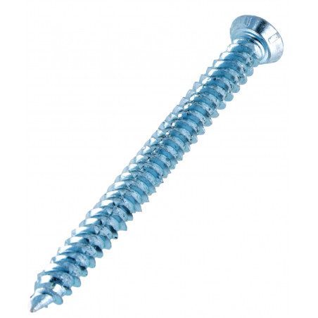 Vis De Fixation Pour Cadre Fenêtre Et Porte - Ancrage Direct Béton, Maçonnerie, Bois, UPVC