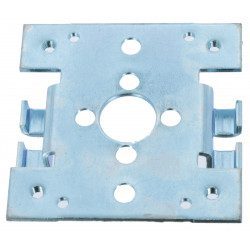 Support moteur Simu double pince 80 x 80 mm