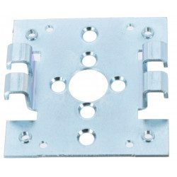 Support moteur Simu double pince 80 x 80 mm