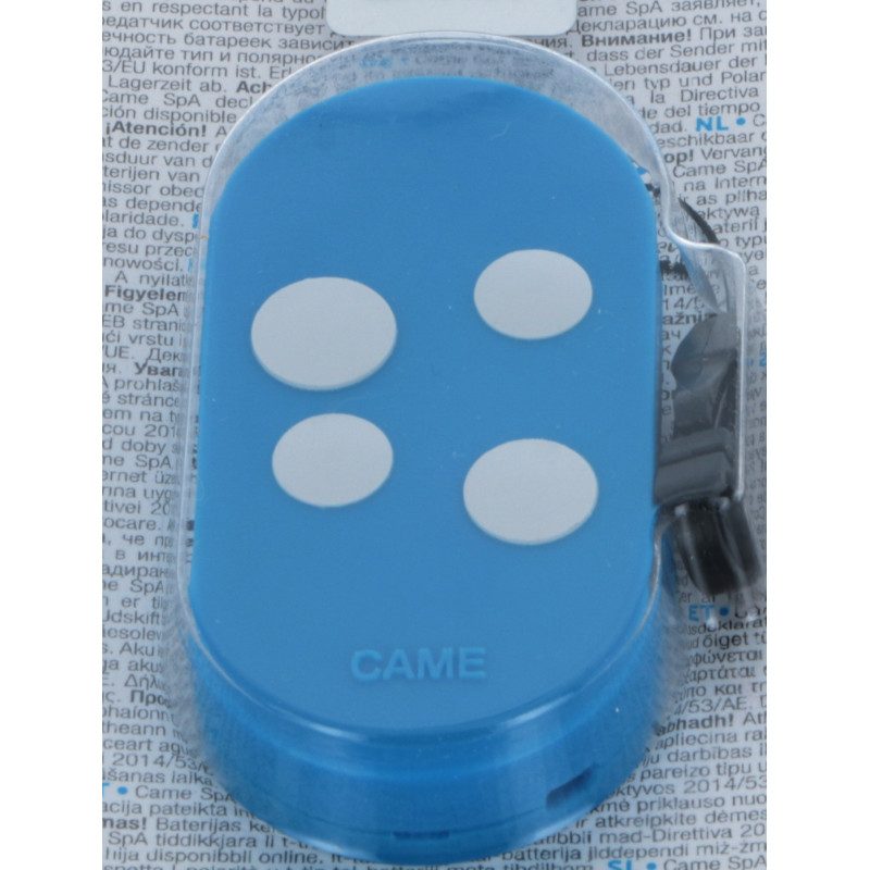 Télécommande CAME TOP44FGN - Télécommande de portail CAME - Achat au  meilleur prix - Telecommande Esma