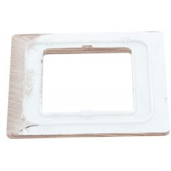 Cadre pour emetteur mural Simu HZ - Bois zebrano