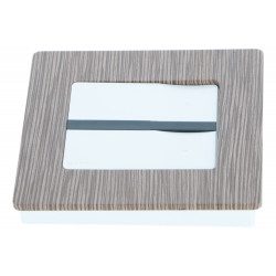 Cadre pour emetteur mural Simu HZ - Bois zebrano