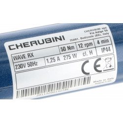 Moteur store Cherubini Blue Wave RX 50/12