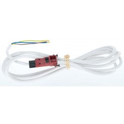 Cable moteur Somfy H05VVF RTS/Io - 3 mètres blanc
