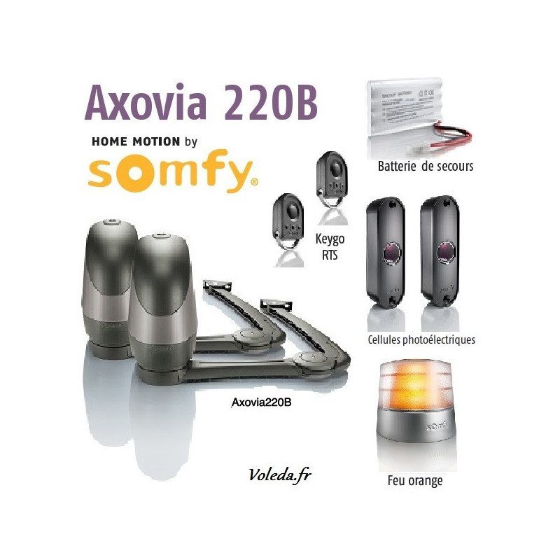 Programmation d'une télécommande Somfy pour un portail AXOVIA - Le Coin du  Store Le Blog