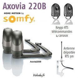 Moteur Somfy Axovia 220B Pack standard