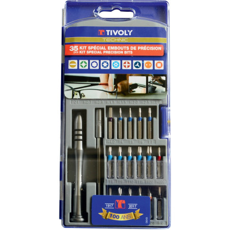 lot d'embouts de vissage 10pcs extra dur - TIVOLY - le Club
