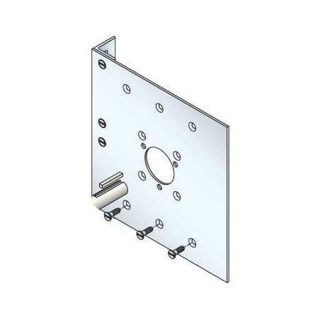 Plaque de fixation antichute Simu pour moteur industriel 330 x 330 mm