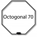 Bagues moteur volet roulant Cherubini - Octogonal 70