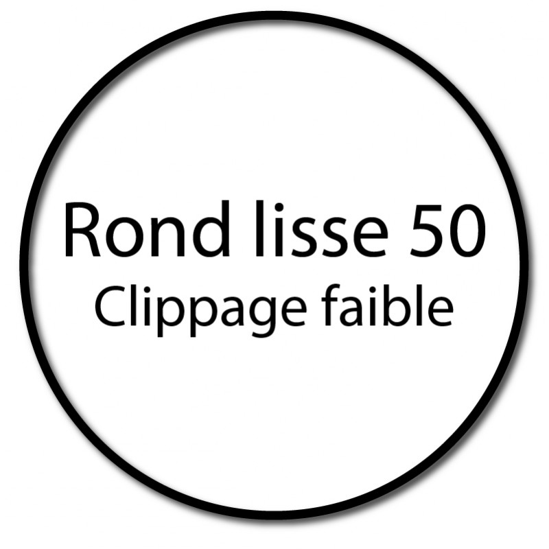 Bague adaptation moteur Somfy LT50 rond lisse 50 - clippage faible