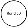 Bagues adaptation moteur Nice Era M et MH - Rond 50 couronne anneau