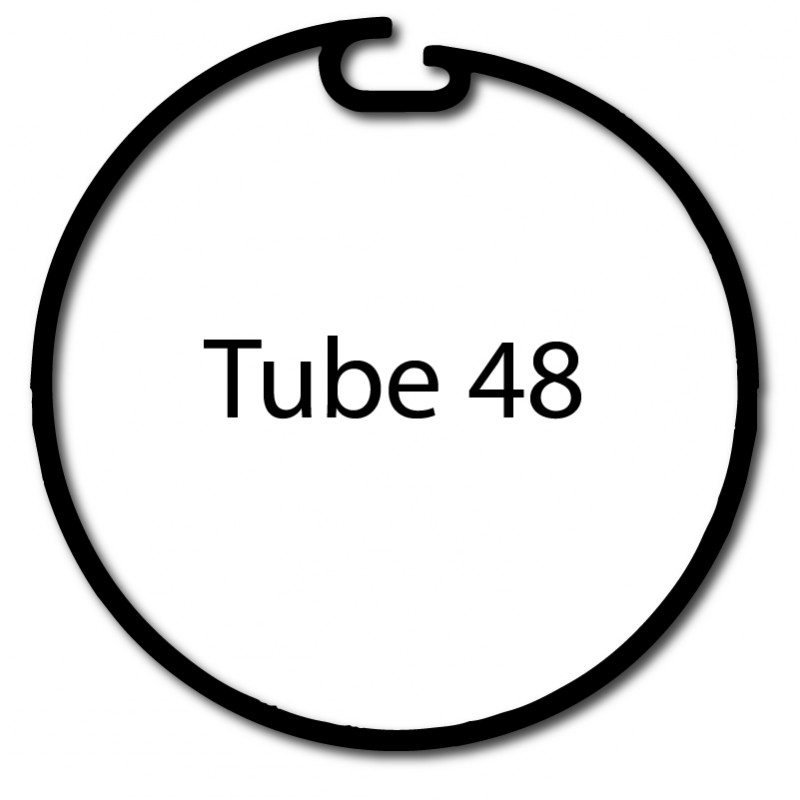 Bague adaptation moteur Somfy LS40 Tube  48