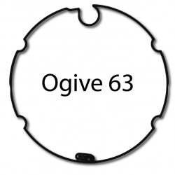 Bagues moteur Cherubini - Ogive 63 - Volet roulant - Store