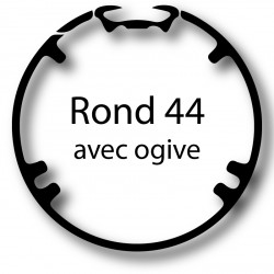 Bague adaptation moteur Nice Neo S - Era S - Rond 44 avec ogive