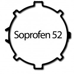 Bague adaptation moteur Nice Era M et MH - Soprofen 52 - Roue