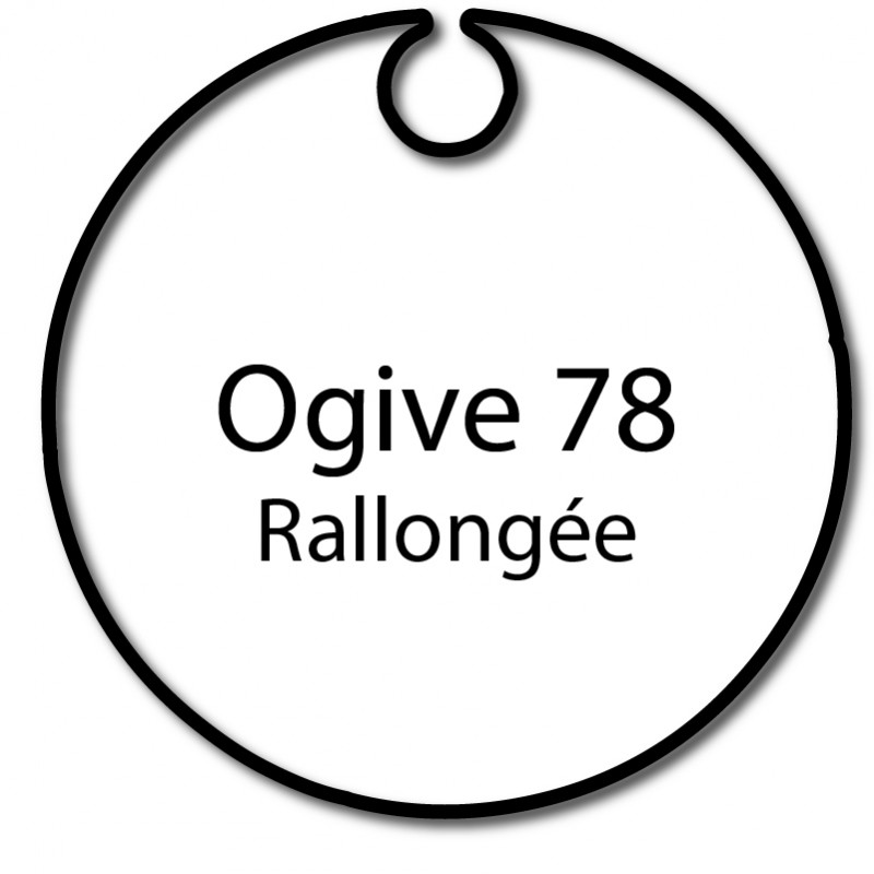 Bague adaptation moteur Nice Era M Ogive 78x1