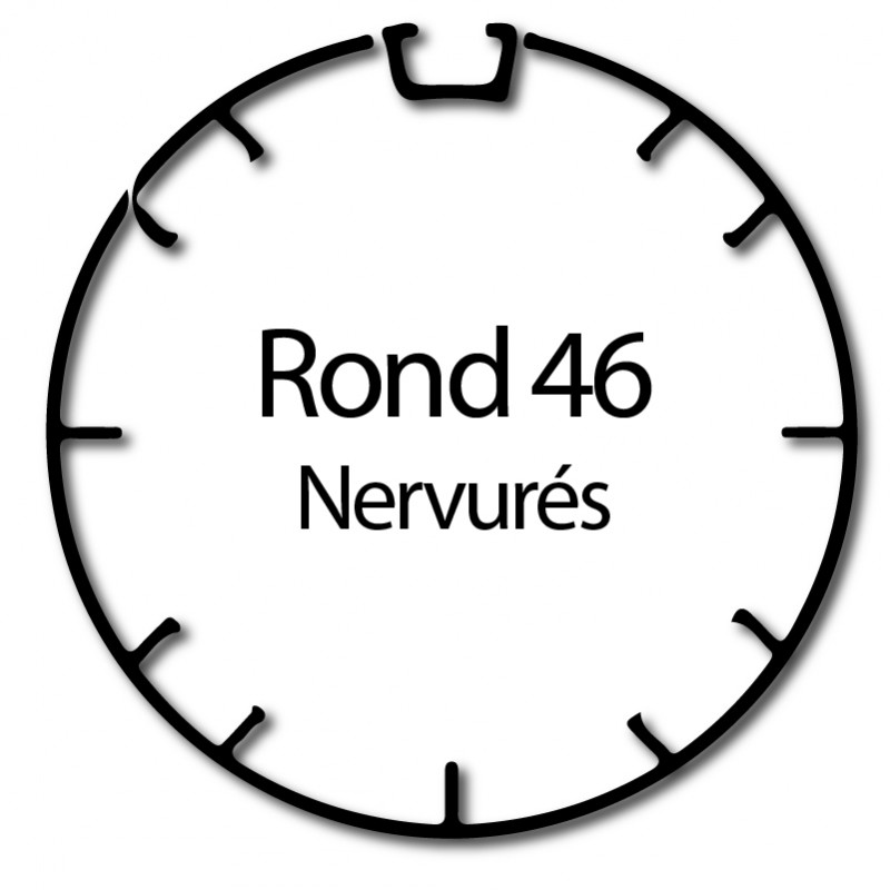 Bague adaptation moteur Nice Neo S - Era S - Rond 46 nervures