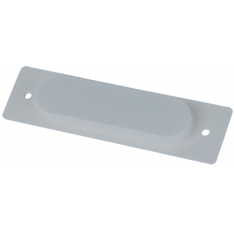 Poignée cuvette PVC blanc 100 mm volet roulant
