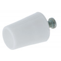 Butée volet roulant conique pvc blanc 30 mm
