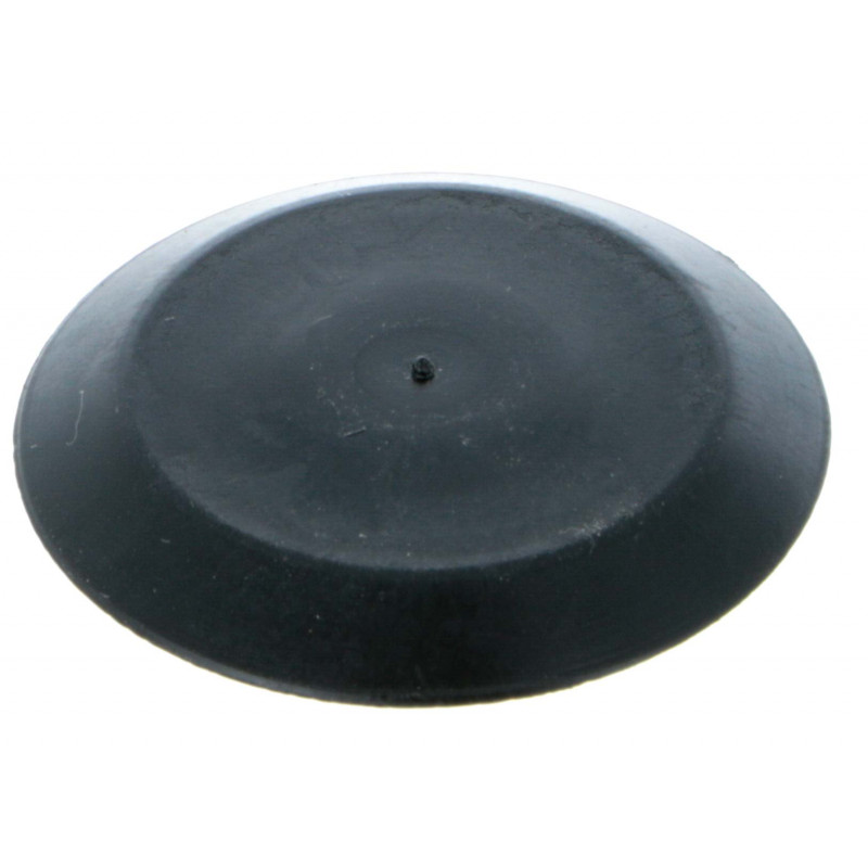 cache vis en plastique NOIR diamètre 20 mm à clipser (lot de 4) (réf PN)