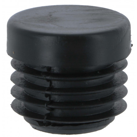 Lot De 2 Bouchons PVC à Ailettes Pour Tube Rond 25mm - Filetage M8, Neufs, Origine Royaume-Uni