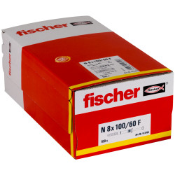 Chevilles à frapper Fischer N 8 x 100/60 F - 513703