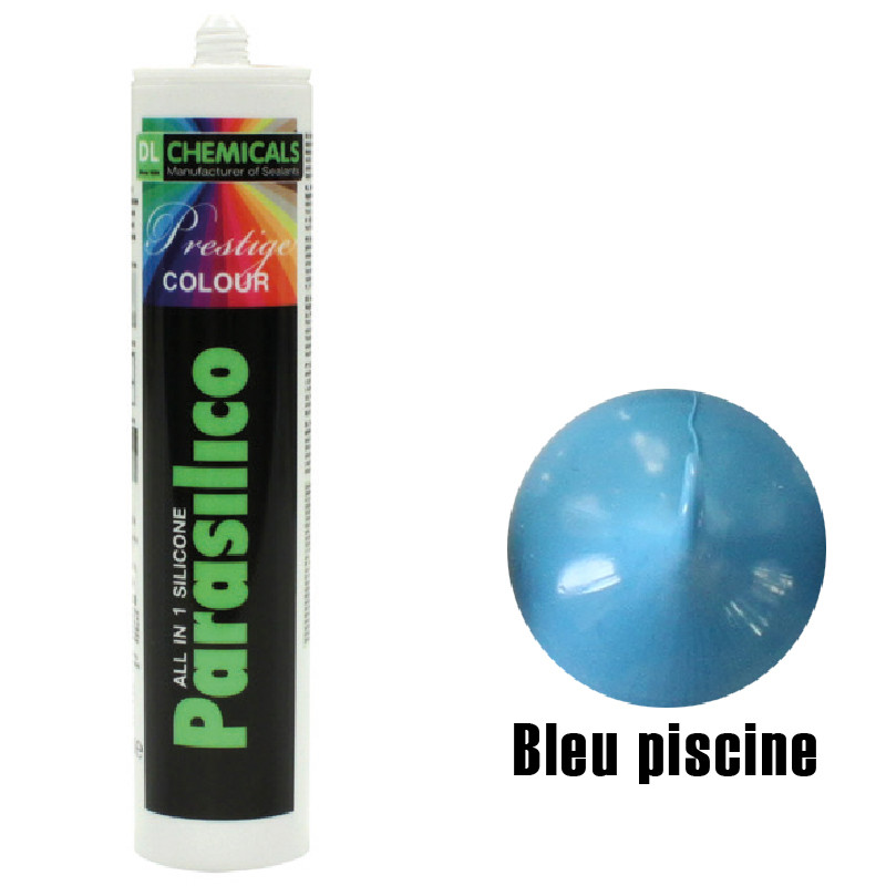 Silicone DL Chemicals 4 en 1 -  Bleu piscine