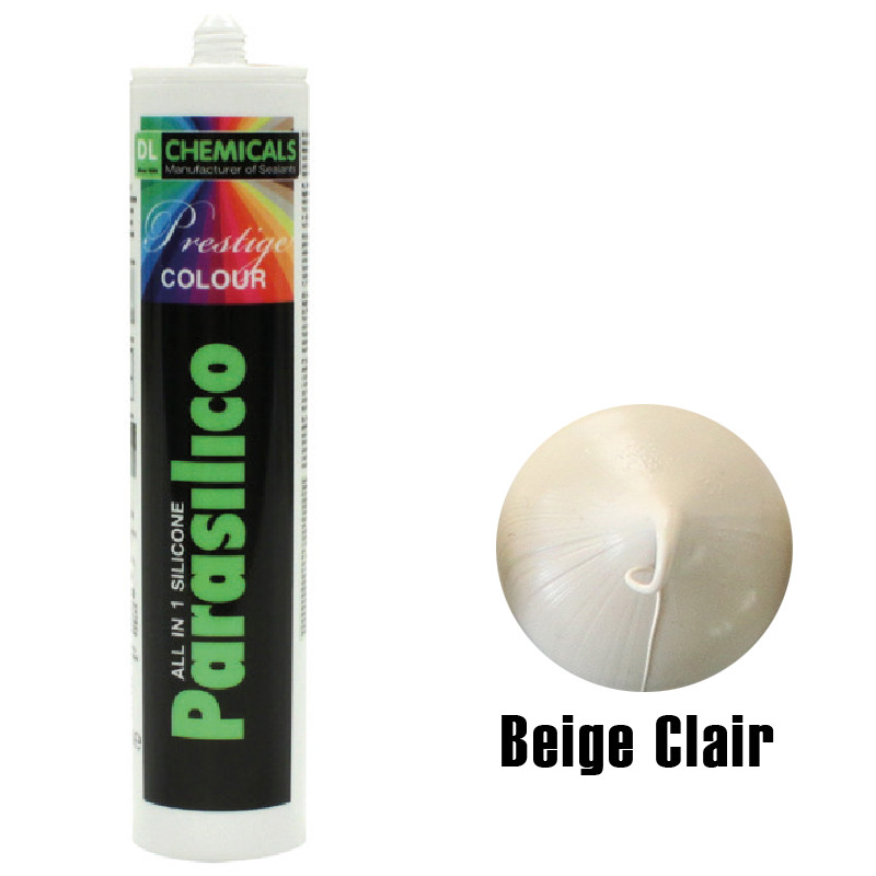 Silicone 4 en 1 Parasilico prestige colour DL Chemicals - beige clair