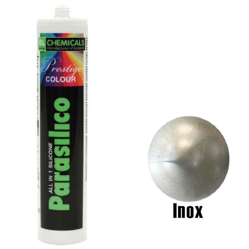 Silicone 4 en 1 Parasilico prestige colour DL Chemicals - inox
