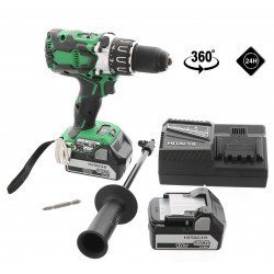 Perceuse percussion - Visseuse Hitachi 18 V - 5 Ah DV18DBL25A
