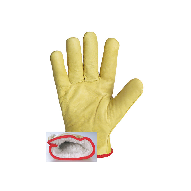 Gants en cuir doublure isolante Thinsulate® 2480 - Protection des mains
