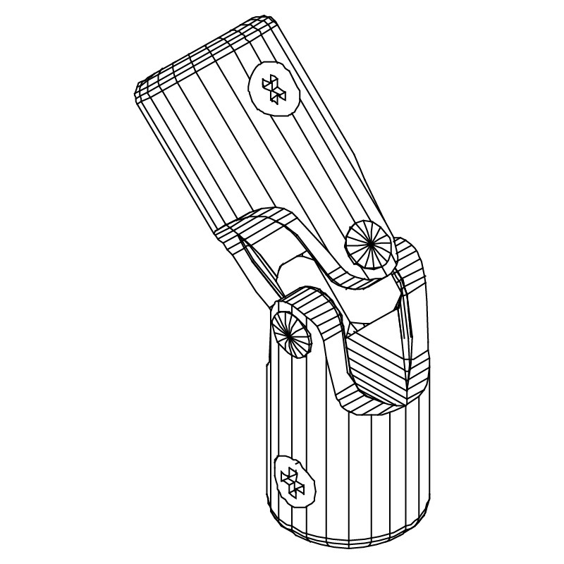 genouillère volet roulant Deprat 6p10 Rd12 - polyamide - T37/T90 genouillère volet roulant Deprat 6p10 Rd12 - polyamide - T37/T90