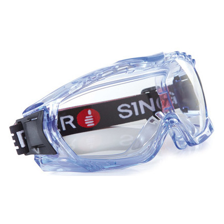 Lunettes-masque Transparent / Aéré Spectrum - Bandeau Jaune Et Noir