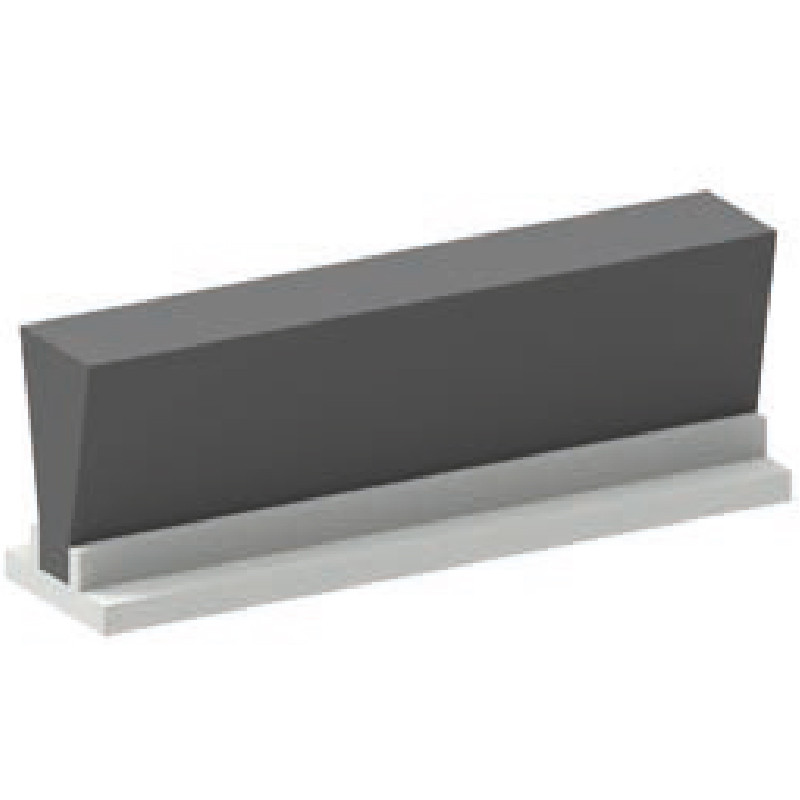 Joint brosse pour coulisse de moustiquaire H.7 mm - ZF BRS3