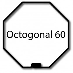 Bagues moteur Gaposa AXO6S - Tube octogonal 60