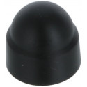 Cache écrou pour boulon hexagonal 16 mm noir