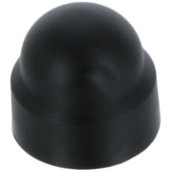 Cache écrou pour boulon hexagonal 13 mm noir