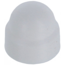 Cache écrou pour boulon hexagonal 13 mm blanc