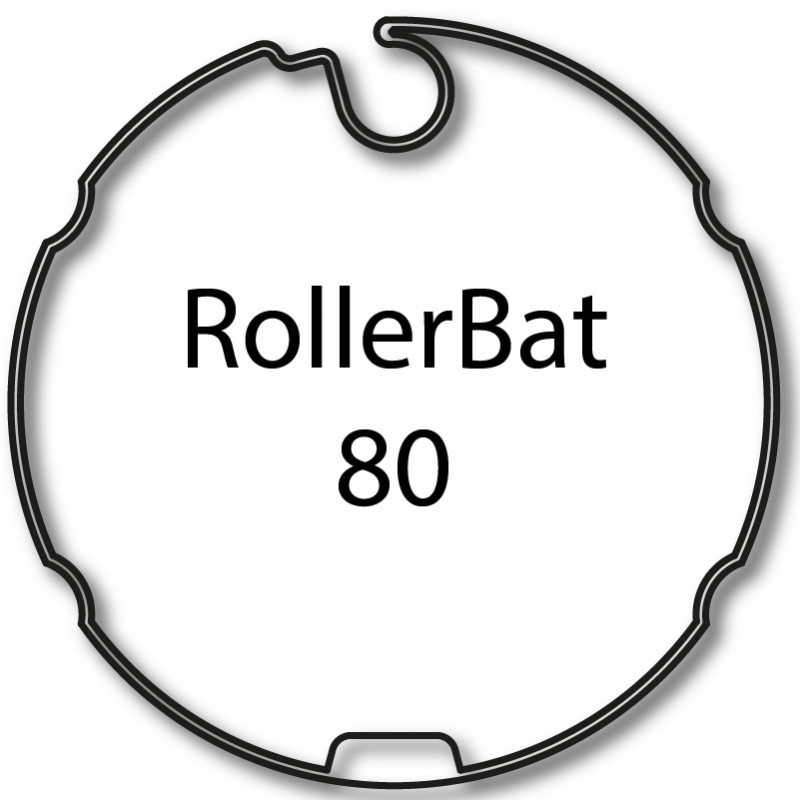 Bagues moteur Cherubini 58 mm - RollerBat 80