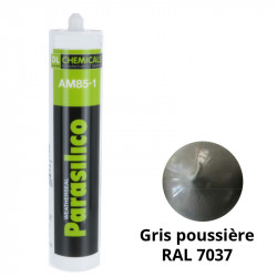 Silicone Parasilico AM 85-1 gris poussière RAL7037 DL Chemicals 105385