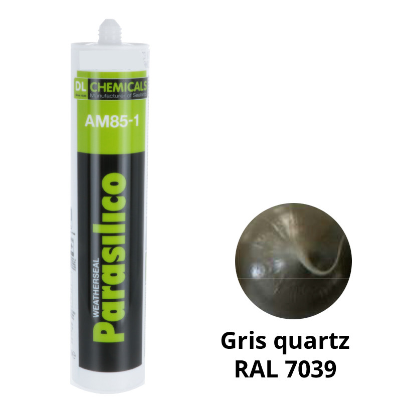 Silicone Parasilico AM 85-1 gris quartz RAL 7039 - DL Chemicals 105387