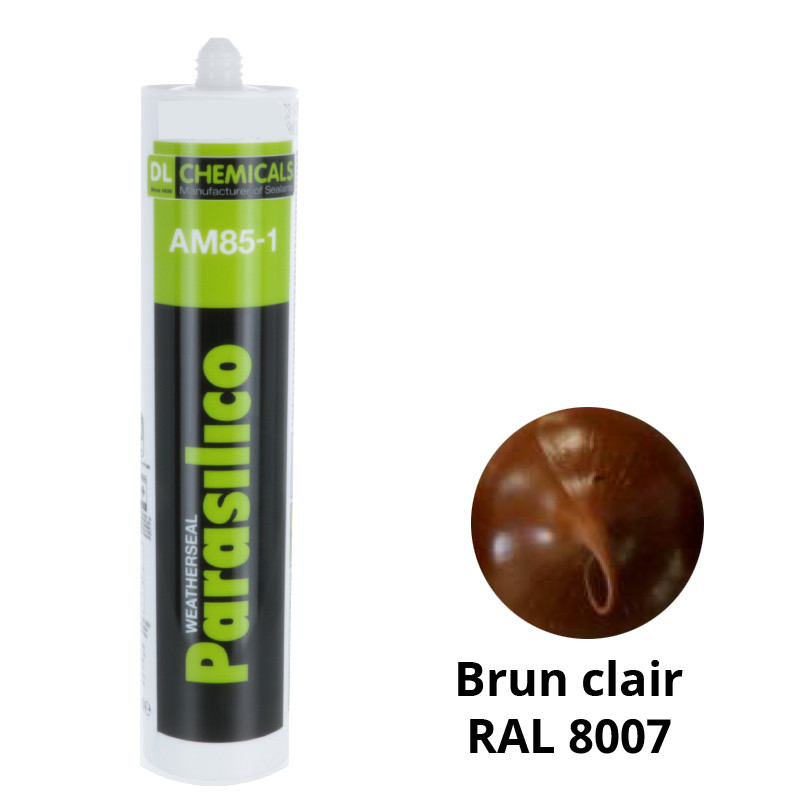 Silicone Parasilico AM 85-1 brun clair RAL 8007 - DL Chemicals 105389