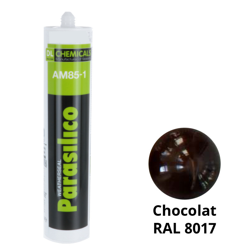 Silicone Parasilico AM 85-1 chocolat RAL 8017 - DL Chemicals 105399